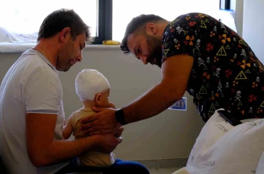 Beyin kanaması geçiren Çınar bebek doktorun hızlı müdahalesiyle şifa buldu 
