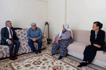 Beypazarı Kaymakamı Coşkun’dan şehit ailesine ziyaret 