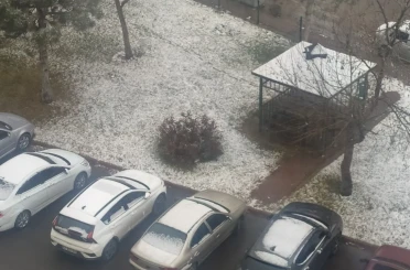 Beyşehir, Hüyük ve Derebucak’ta kar sevinci 