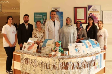 Beyşehir’de bebek dostu hastanede anne sütünün önemi anlatıldı 