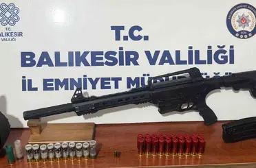 Biga’daki silahlı olayın şüphelisi Bandırma yolunda yakalandı