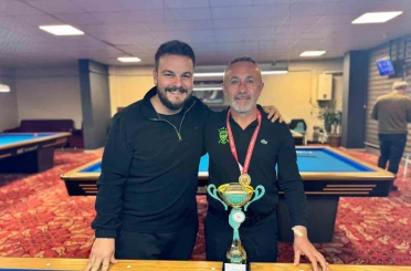 Bilardoda şampiyon Muzaffer Kahraman 