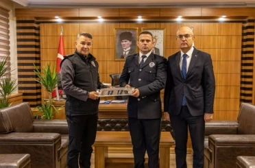 Bilecik İl Emniyet Müdürlüğünde terfi töreni 