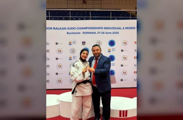 Bilecikli milli judocudan Balkan Şampiyonası’nda bronz madalya 