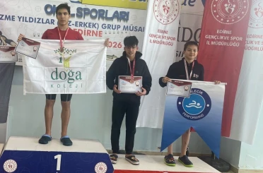 Bilecikli yüzücüden Edirne’de bronz madalya 