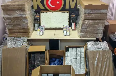 Bilecik’te 108 bin 380 doldurulmuş makaron ele geçirildi
