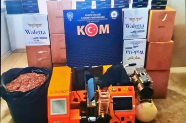 Bilecik’te 127 bin 800 adet makaron ele geçirildi 