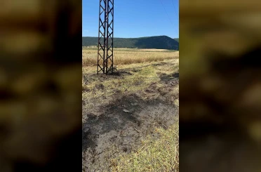 Bilecik’te anız yangını 