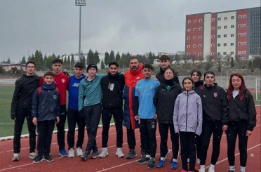 Bilecik’te atletizm antrenmanları sürüyor 