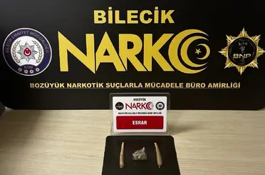 Bilecik’te bir şahsın üzerinde esrar maddesi çıktı
