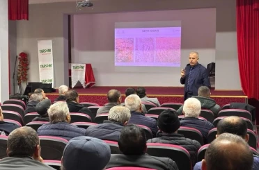 Bilecik’te çiftçiler bilgilendirildi 