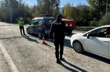 Bilecik’te göçmen kaçakçılığına yönelik denetim 