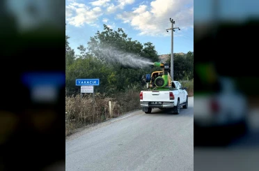 Bilecik’te haşerelere karşı ilaçlama çalışması yapıldı 