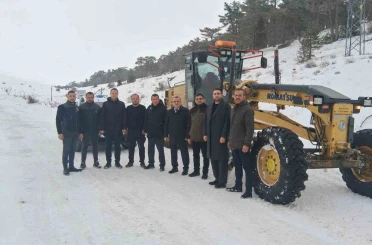 Bilecik’te karla mücadele çalışmaları yerinde incelendi 