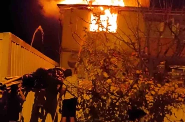 Bilecik’te korkutan yangın 