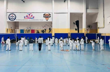 Bilecik’te koruma altındaki çocuklara kuşak bağlama sürprizi 