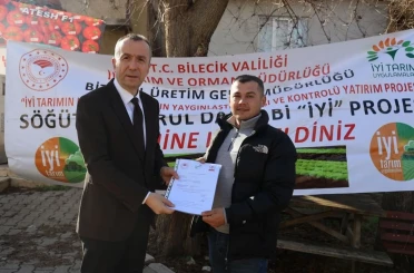 Bilecik’te "Marul Daha Bi’ İyi" Projesi ile üretim tescillendi 