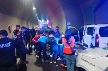 Bilecik’te Osmangazi Tünelinde tatbikat 