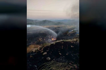 Bilecik’te otluk alanda çıkan yangın paniğe neden oldu 