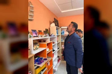 Bilecik’te özel ihtiyaçlı gençlerin el emeği eserleri beğeni topladı 