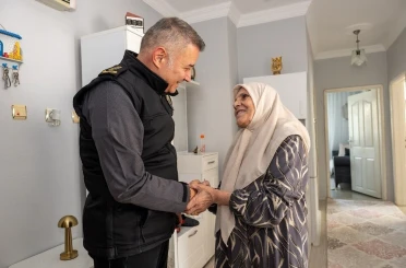 Bilecik’te şehit aileleri ziyaret edildi 