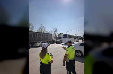 Bilecik’te trafik denetimine drone desteği 
