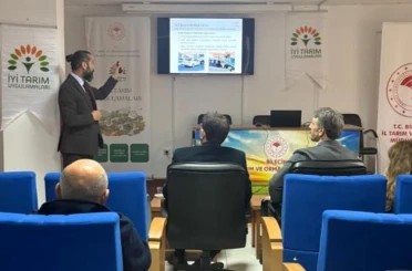 Bilecik’te üreticilere marulda iyi tarım uygulamaları eğitimi 