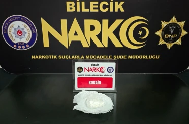 Bilecik’te uyuşturucu operasyonu: 1 gözaltı 