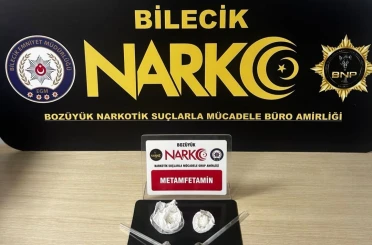 Bilecik’te uyuşturucu operasyonu: 1 gözaltı 