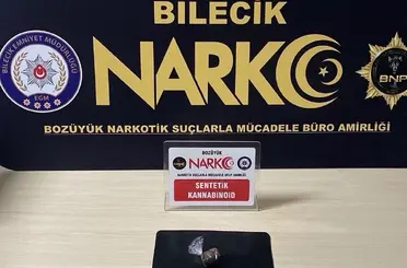 Bilecik’te uyuşturucu operasyonu: 1 şüpheli yakalandı