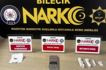 Bilecik’te uyuşturucu operasyonu 