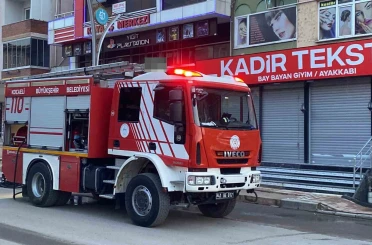 Bilgisayar patladı, ofiste yangın çıktı 