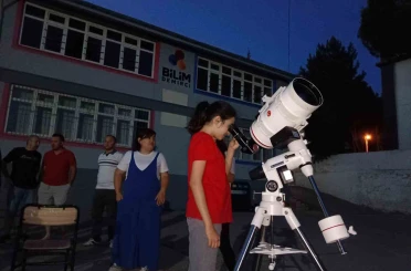 Bilim Demirci’de gökyüzü şöleni 