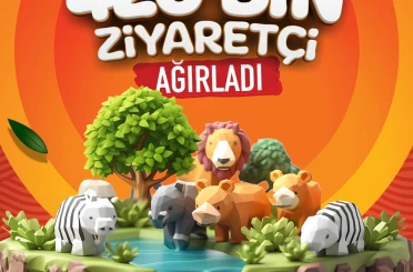 Bin 308 hayvana yuva olan hayvanat bahçesi; 420 bin ziyaretçiyi misafir etti 