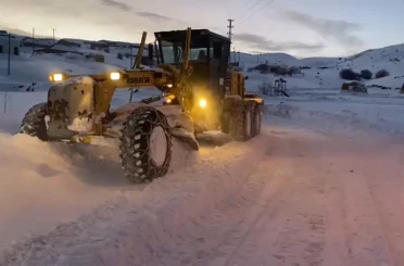 Bingöl’de 72 köy yolunda çalışmalar sürüyor 