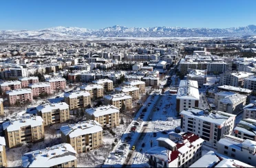 Bingöl’de kar sonrası güneş yüzünü gösterdi 