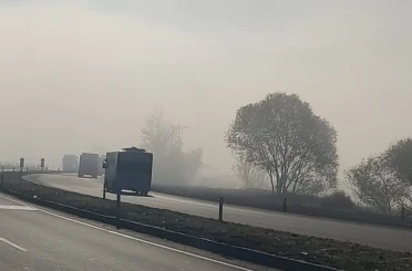 Bingöl’de sis etkili oldu 