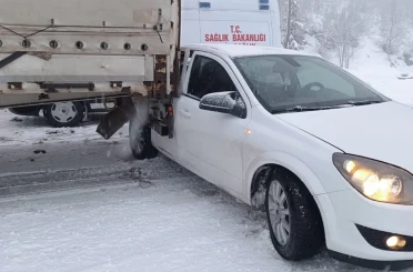 Bingöl’de trafik kazası: 1 yaralı 