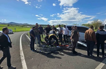 Bingöl’de trafik kazası: 4 yaralı 