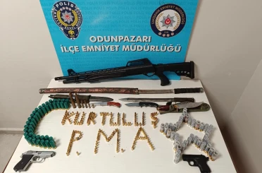 Bisikletle çarptığı vatandaşı tehdit eden şahsın tutuklandı 