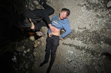 Bisikletli çocuğa otomobil çarptı 