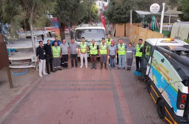 Bitez Yalısı’nda kapsamlı temizlik çalışması
