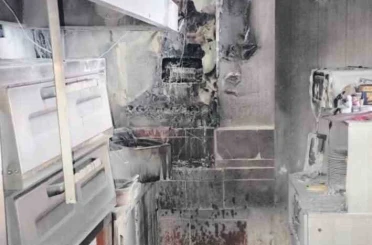 Bitlis’te bir iş yerinde yangın çıktı 