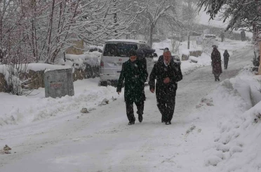 Bitlis’te yağan kar 180 köy yolunu ulaşıma kapattı 