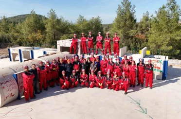 Bodrum Belediyesi kurtarma ekibi, sınavı başarıyla tamamladı 