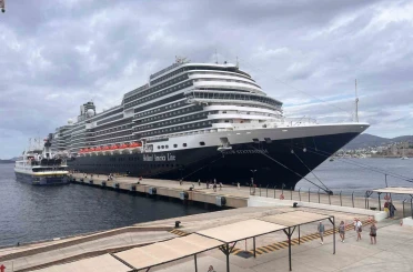 Bodrum’a ilk kez geldi, 2 bin 592 yolcu getirdi 