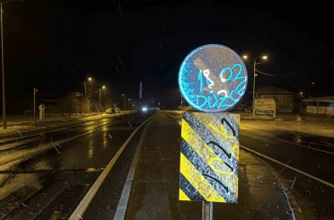 Bolu Dağı’nda kar yağışı etkisini arttırdı 