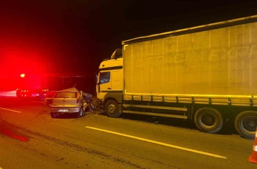 Bolu’da D-100’de feci kaza: 1 ölü 