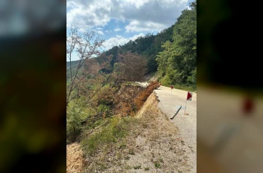 Bolu’da heyelan nedeniyle Taşkesti-Abant yolu 1 aydır kapalı 