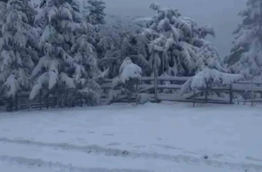 Bolu’da kış turizmine yapay kar desteği 